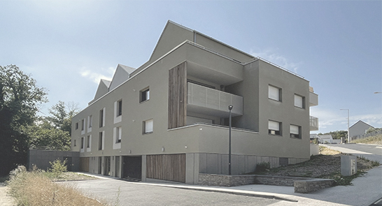 Construction d'un collectif et de 4 maisons individuelles à Guichen